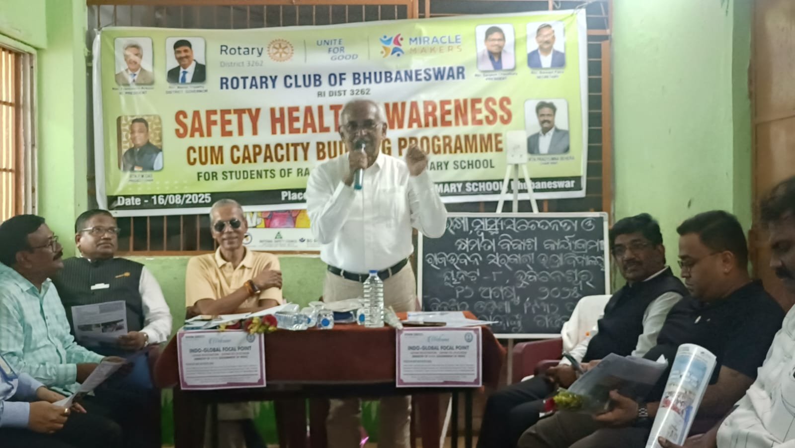 Chief Guest, Mr. Bijay Patnaik IAS, Former Chief Secretary Govt of Odisha